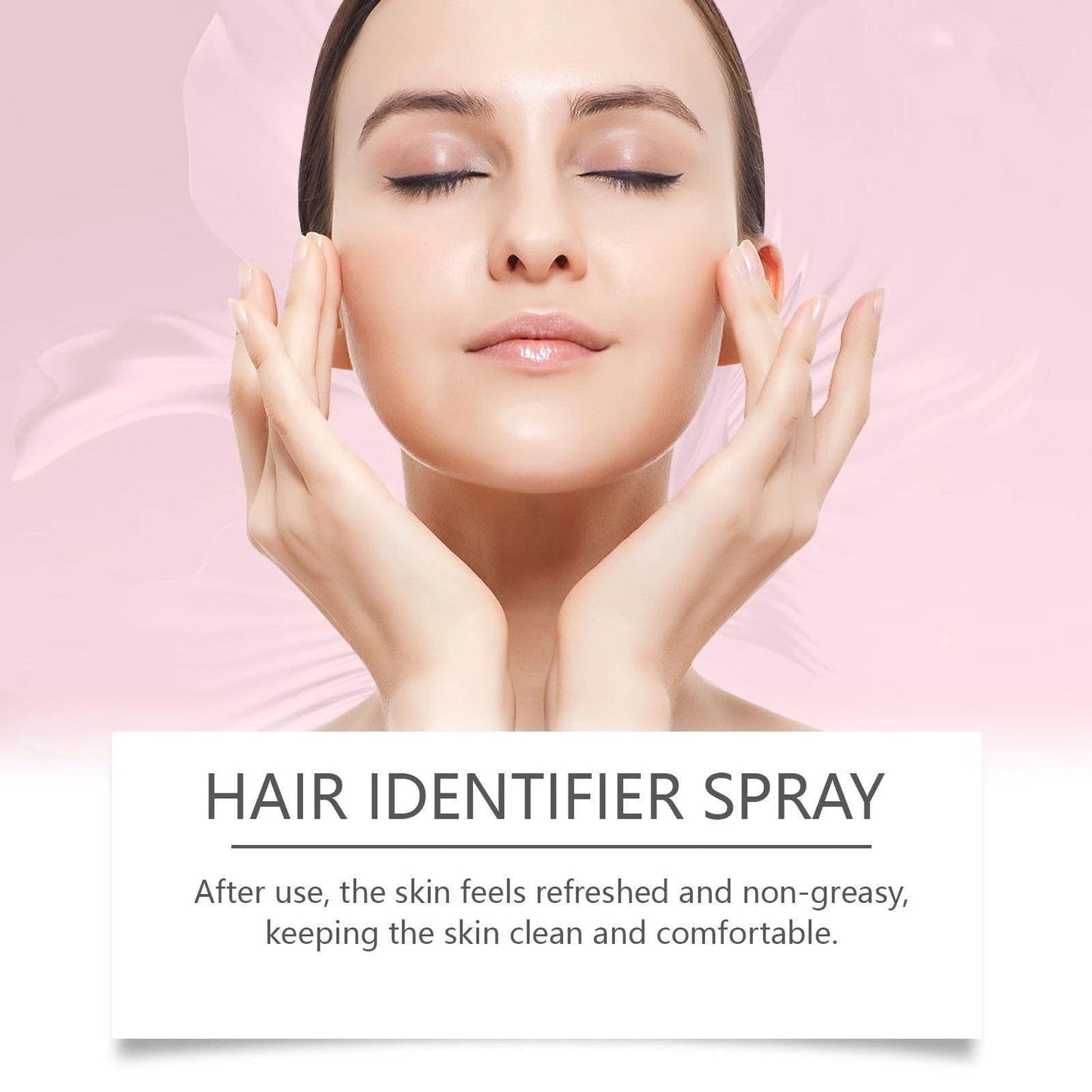 Hair Identifier Spray for Face Dermaplaning - Women's Grooming Tool